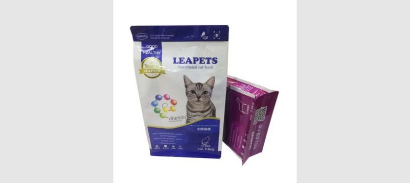 Pondus signavit pet cibum packaging sacculos