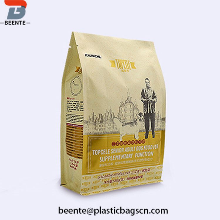 Consurge Flat Bottom Bag Pet Food Packaging Pera